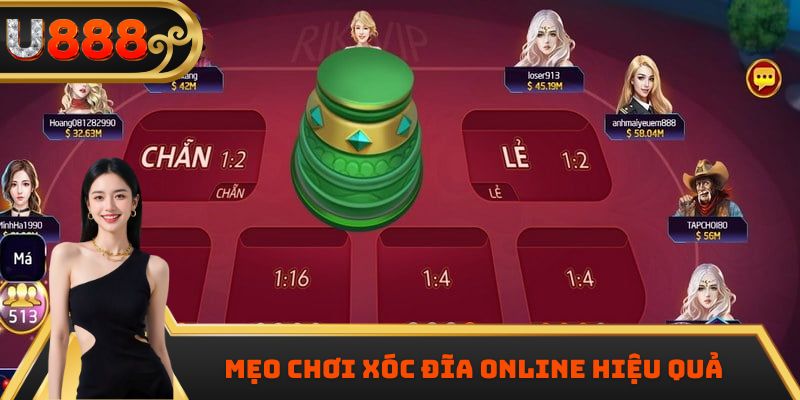 Mẹo chơi xóc đĩa online hiệu quả